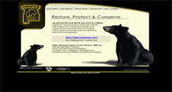 Desktop Screenshot of alabamablackbearalliance.org
